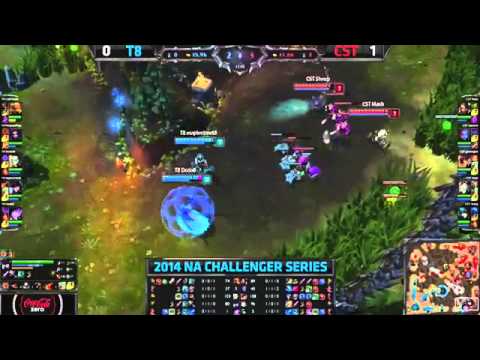 CST vs T8   2014 NA CS Summer 2 Semifinals G2 Sound