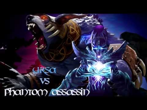 Dota 2: Ursa VS Phantom Assassin ( 1vs1 Test Video)