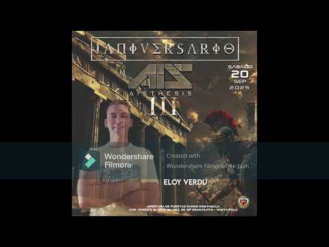 ELOY VERDU 1ºANIVERSARIO AISTHESIS @ CLUB CAMELOT SANTA POLA