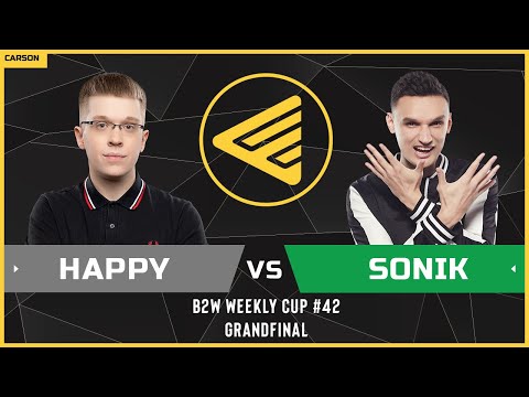 WC3 - B2W Weekly Cup #42 - Grandfinal: [RDM] Happy vs Sonik [NE]