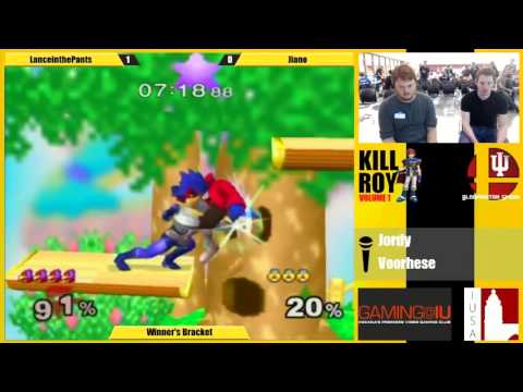 Kill Roy: Volume 1 Winners Quarters - Lanceinthepants (Falco) vs Jiano (Sheik)