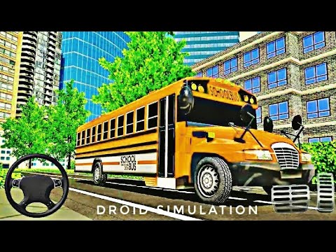 School Bus Simulator 2017 (New Bus Unlocked) - Best Android Gameplay HD EP-04
