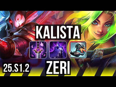 KALISTA & Nautilus vs ZERI & Lulu (ADC) | Dominating | KR Master | 25.S1.2