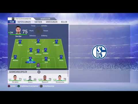 Fifa 19 Trainerkariere mit Fc Schalke