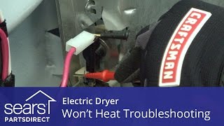 Dryer Won’t Heat: Troubleshooting Electric Dryer Problems