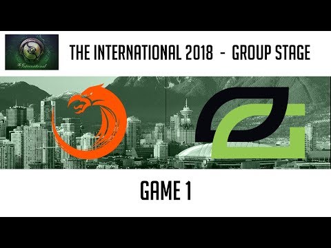 TNC Predator vs OpTic Gaming (Game 1) | The International 2018: Group Stage