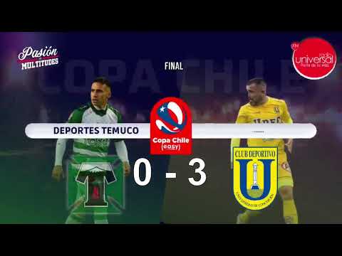 🔴 EN VIVO | Deportes Temuco VS Universidad de Concepción. Copa Chile. 27-07-2023.