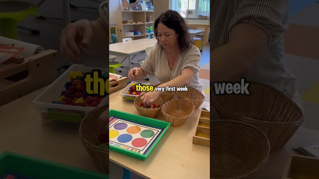 How I Launch Math Centers on Day 1 of Kindergarten