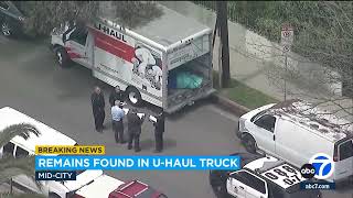 Apparent human remains found in U-Haul truck abandoned in Mid-City