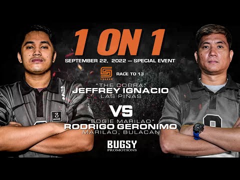 1 on 1 | Ignacio vs Geronimo | 10-Ball | Race to 13 | September 22, 2022