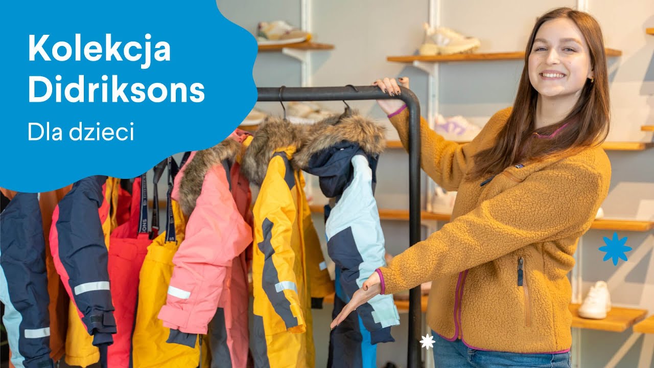 Kurtki, spodnie i kombinezony dla dzieci Didriksons | Ferie zimowe 2023 | PanPablo