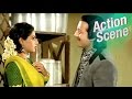 Sunny Deol Saves Sri Devi Action Scene Main Tera Dushman Hindi Film