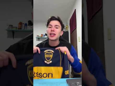 Unboxing camiseta de Boca