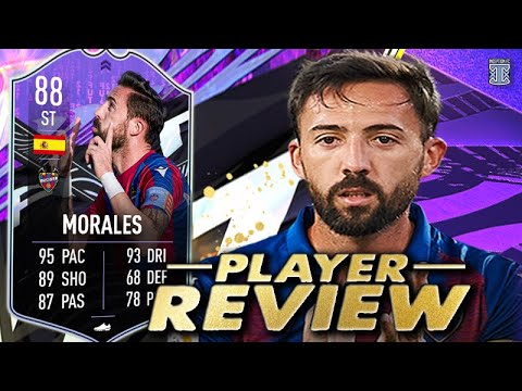 IS HE FULL META?! 😲 - 88 WHAT IF MORALES PLAYER REVIEW! - FIFA 21 ULTIMATE TEAM