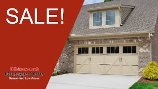 Discount Garage Door SALE! | 918-234-DOOR or 405-525-DOOR