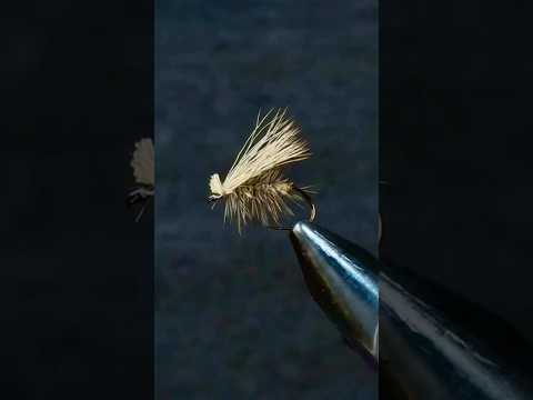 Most Popular Dry Fly on the Planet | Elk Hair Caddis | Fly Tying Tutorial #flytying #flyfishing