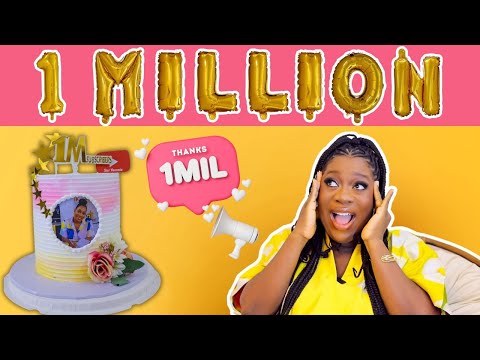 I CAN'T BELIEVE IT - 1 MILLION SUBSCRIBERS - SISI YEMMIE!!!