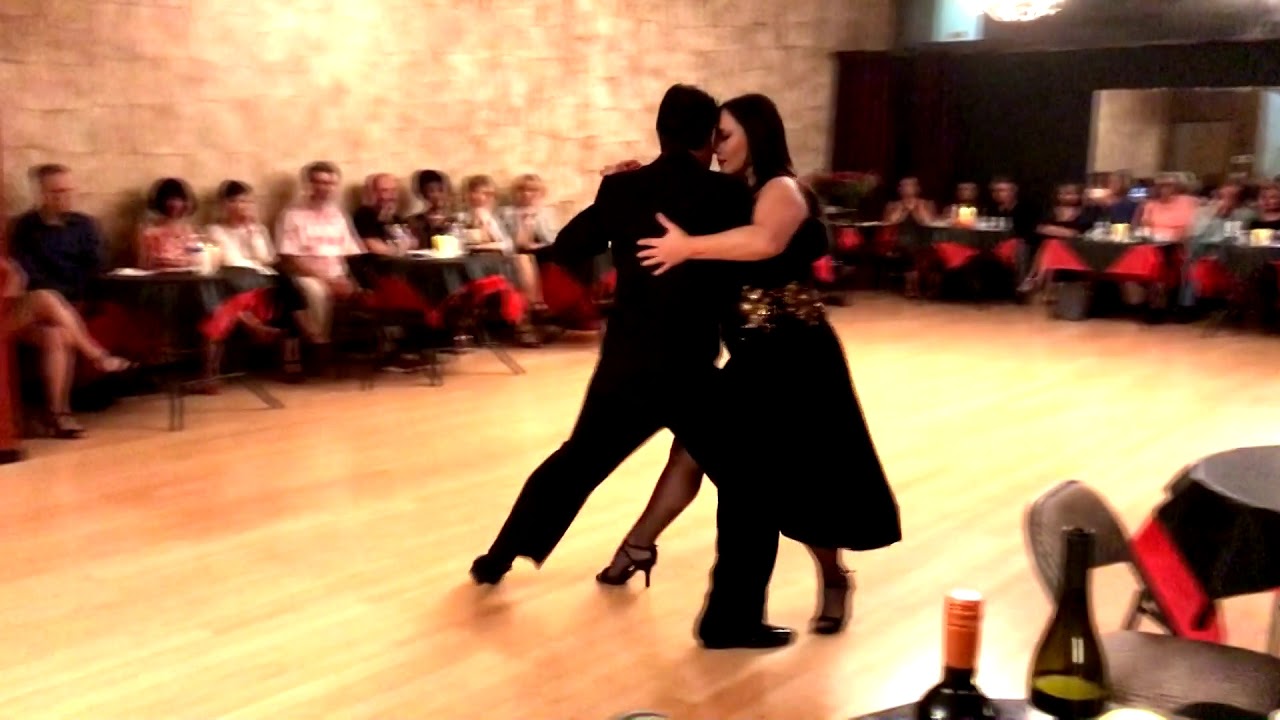 Eddy Hernandez & Johana Copes, performing at Milonga El Yeite, Rockville, MD (1/3)