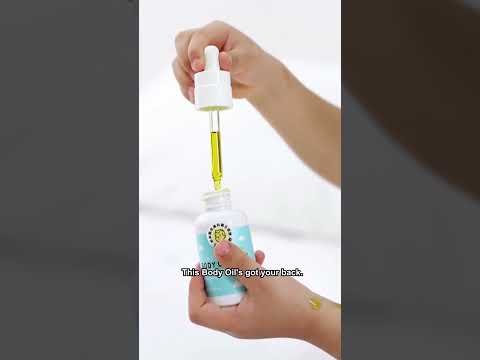 Kids body oil and butter routine