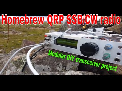 Homebrew QRP six-band SSB/CW transceiver
