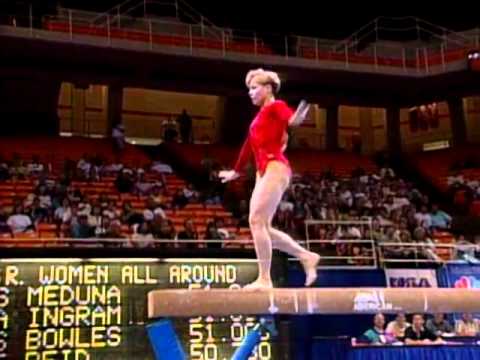 Amanda Borden - Balance Beam - 1996 U.S Gymnastics Championships - Women