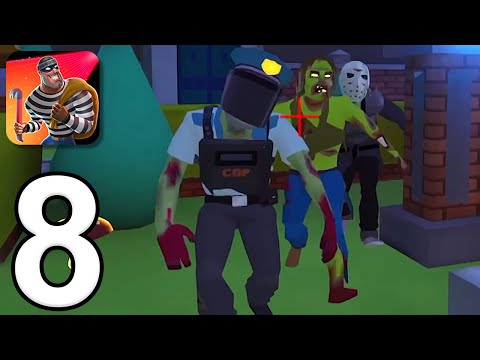 Robbery Madness 2 - Gameplay Walkthrough Part 8 - HOUSE-Z (iOS, Android)