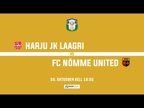 HARJU JK LAAGRI - FC NÕMME UNITED, TIPNERI KARIKAVÕISTLUSED 1/8 Finaal