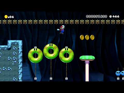 飛び過ぎると．．．！？ by イルカ ~ SUPER MARIO MAKER ~ NO COMMENTARY 1bd