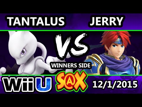 S@X 126 - VGBC | Tantalus (Mewtwo, Ganon) Vs. Jerry (Roy) SSB4 Tournament - Smash Wii U - Smash 4