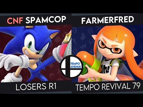 Tempo Revival 79 - SpamCop (Sonic) Vs. Farmerfred (Inkling) - LR1 - Smash Ultimate
