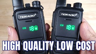 TIDRADIO M11 REVIEW: THE BEST BUDGET TWO-WAY RADIO FOR RELIABLE COMMUNICATION