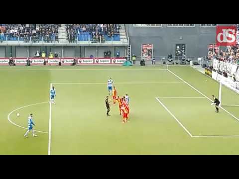 Derde doelpunt van PEC Zwolle