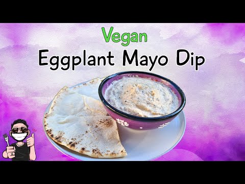 Vegan Eggplant Mayonaise dip / salad recipe