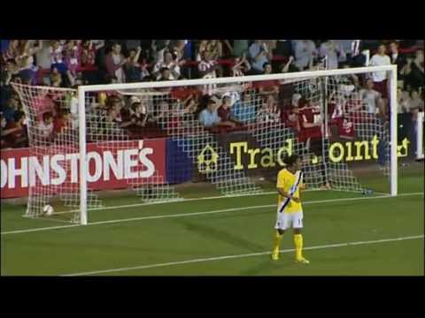 Watch all 8 goals from Brentford vs AFC Wimbledon in just 140 seconds
