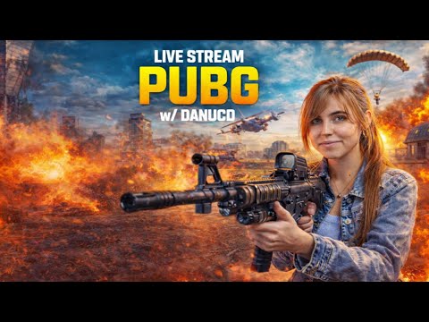 LIVE stream playing PUBG with DANUCD !code