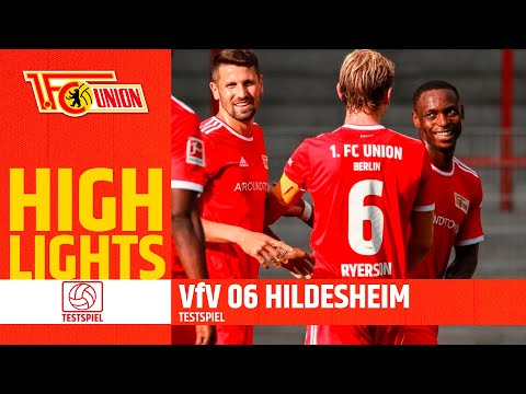 Gelungene Generalprobe! 1. FC Union Berlin - VFV 06 Hildesheim 4:0 Highlights Testspiel