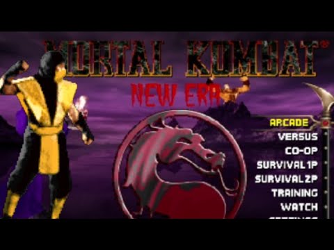 MK New Era 2023 Scorpion Mortal Kombat 1 Sprite Full Playthrough [1080P 60FPS] MK Mugen