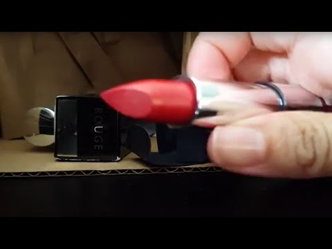 Guerlain 62 rouge, Ain hoa passion lipstick, Layla