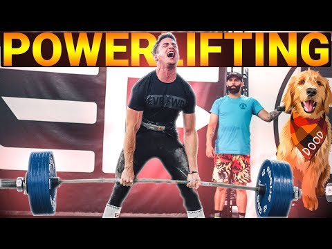 MY FIRST POWERLIFTING COMPETITION! - Deadlifts for Dood Video