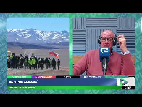 ANTONIO MAMANÍ, PEREGRINO DE TOLAR GRANDE - 8/9/26