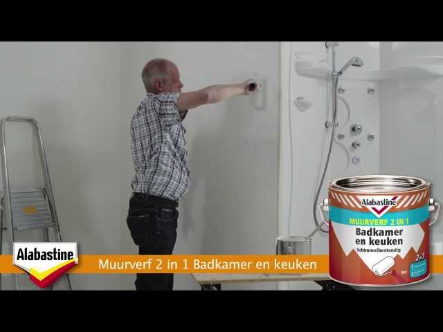 Alabastine in 1 Muurverf Badkamer Keuken | Bestel-verf.nl