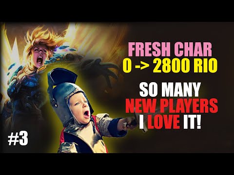 0 to 2800 RIO | Ret Paladin E3 - So many new players, I love it!