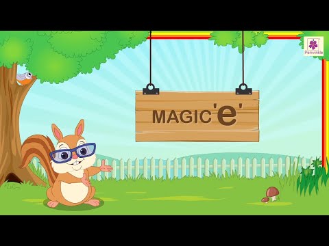 Magic 'e' | English Grammar & Composition Grade 1 | Periwinkle