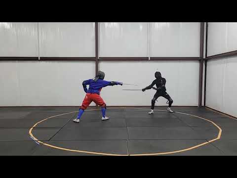 Sigi Sabre first sparring test