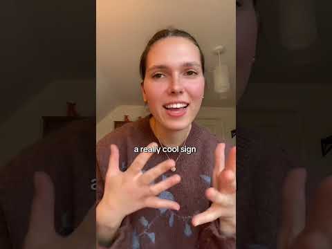 This sign in British sign language shows lots of ticks ✅✅✅. #bsl #signlanguage