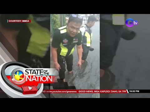 Pag-uwi ng mga commuter at motorista, naging kalbaryo dahil sa pagbaha at mabigat na trapik SONA