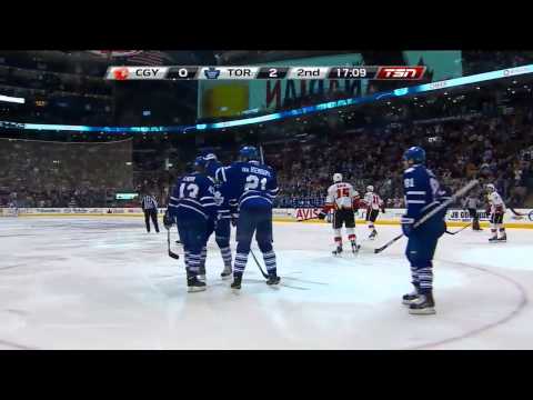 JVR Goal After Great Pass from Kadri vs Flames 12/09/14