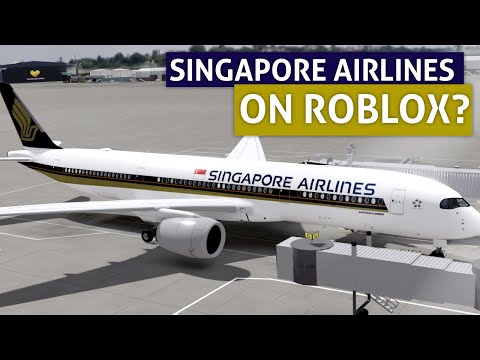 I flew with SINGAPORE AIRLINES BUSINESS CLASS on ROBLOX?