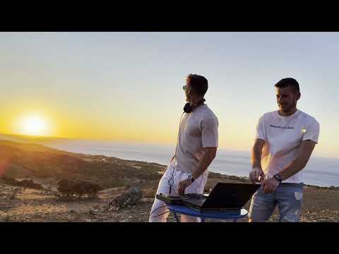 #4 afro house sunset mixing on a Greek island (EXTREME WEATHER CONDITIONS)