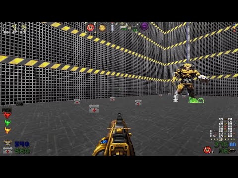 The elevator of death |  Doom 2: DARK TARTARUS  map 35  UV-MAX Complex/LCA/Clusterfuck 4.1